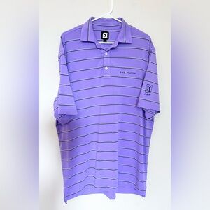 FootJoy Lavender Striped Polo Shirt